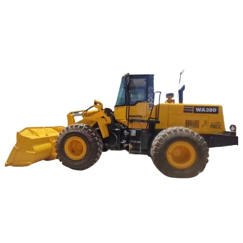 Front Loader with 4 TON Rated Load and 4.78m Length Used Original 380-3 Komatsu Loader