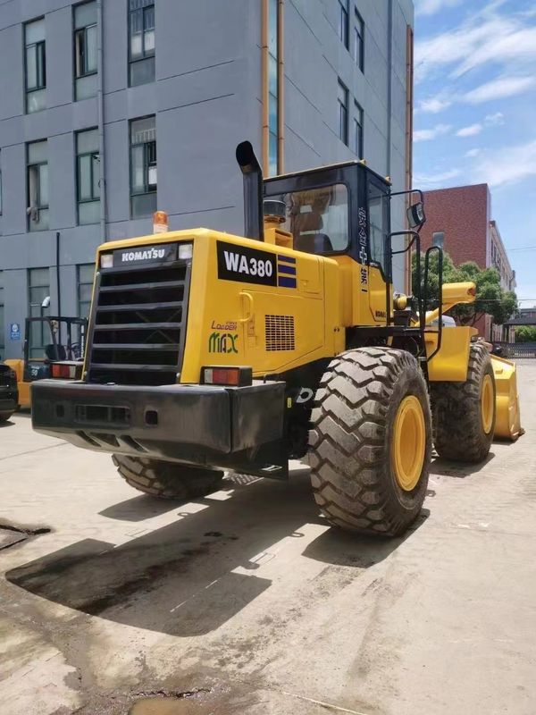 Front Loader with 4 TON Rated Load and 4.78m Length Used Original 380-3 Komatsu Loader