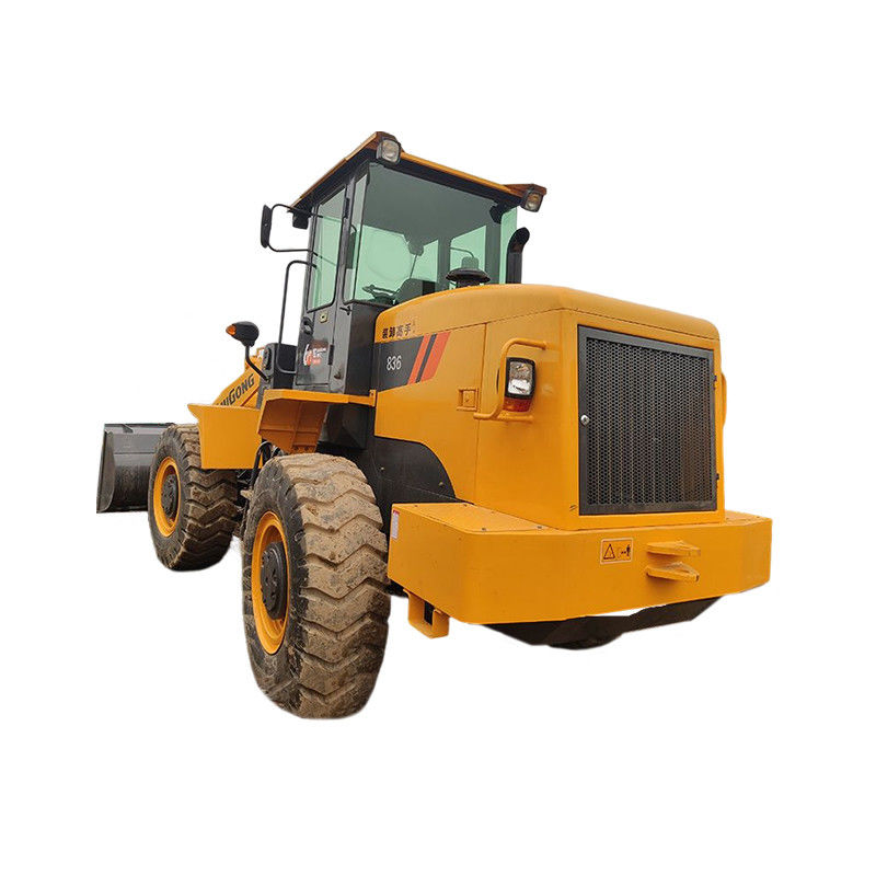 8000kg LIUGONG 836 Cat Front End Loader Machinery Used Loaders For Engine Wheel Loader