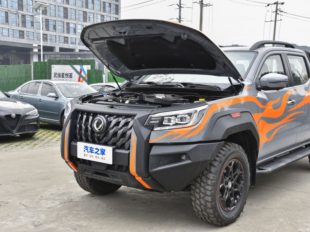 Fuel- Dongfeng Rich 7 4*4 Pickup Truck with Cargo Box Dimension of 1510*1562*475 mm