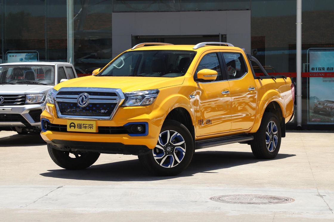 Dongfeng Rich 6 High Speed and Long Range 4WD Electric Pickup Truck for 5 Passengers