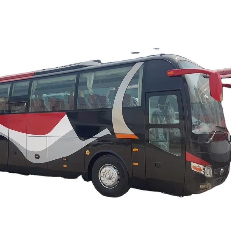 Used 12 Meter Diesel Coach Bus with Front Engine and Air Conditioner in Hot Promotion