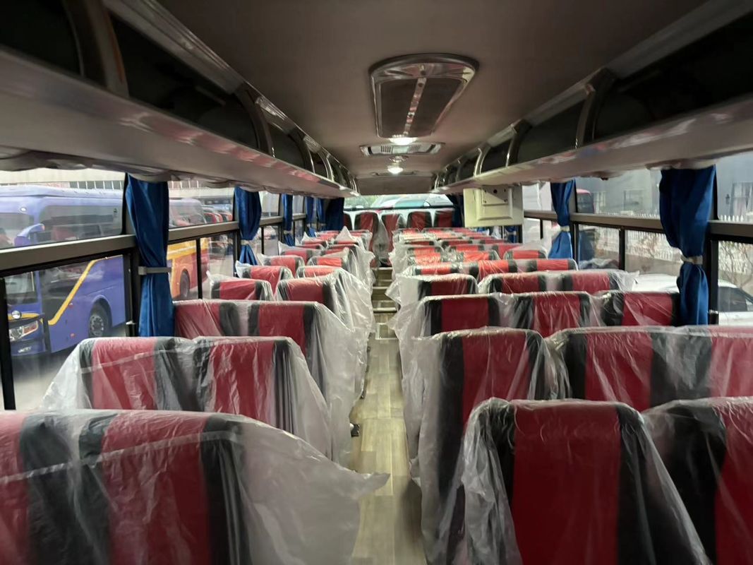 Used 12 Meter Diesel Coach Bus with Front Engine and Air Conditioner in Hot Promotion
