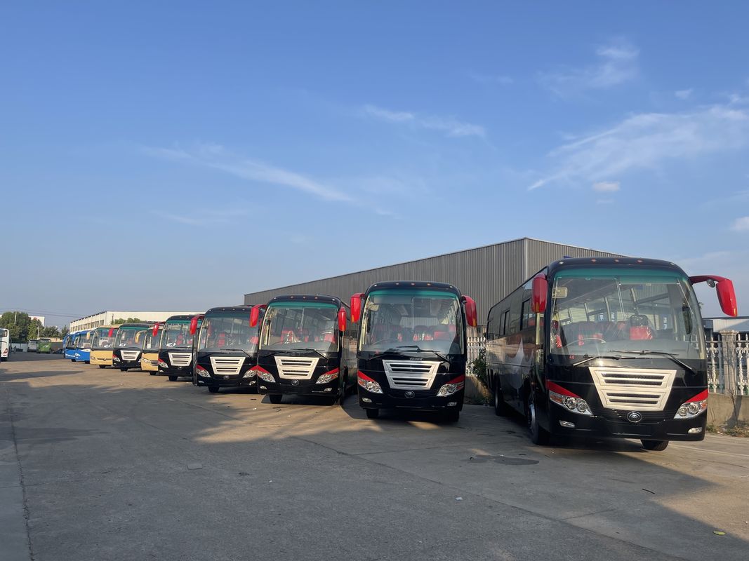 Used 12 Meter Diesel Coach Bus with Front Engine and Air Conditioner in Hot Promotion