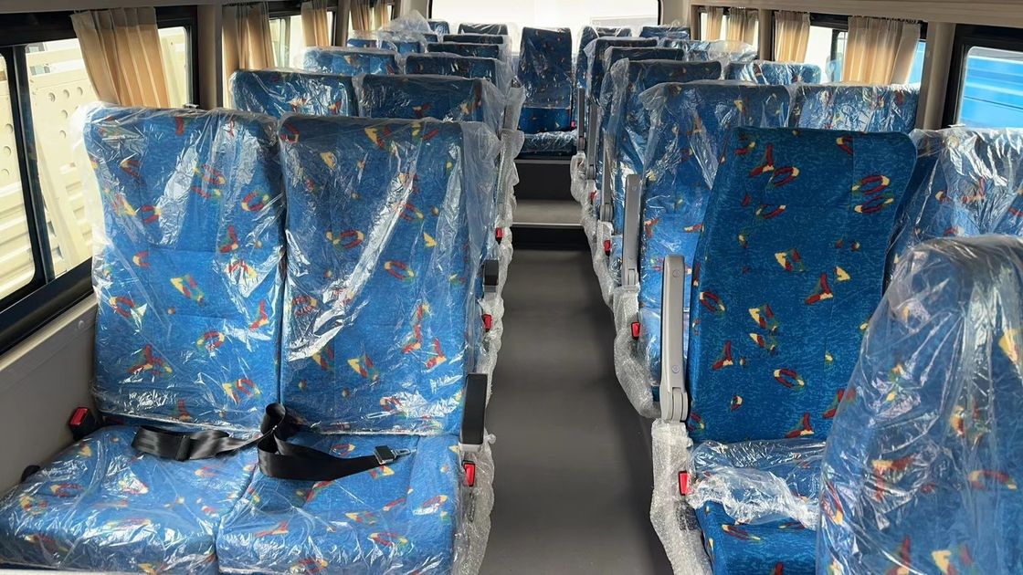 Front / Rear Overhang 1290/2790mm Used Off Road Bus With Dongfeng Desert Tour Mining Bus