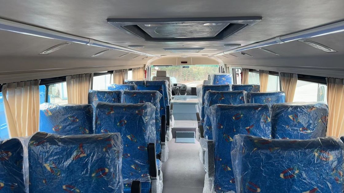 Front / Rear Overhang 1290/2790mm Used Off Road Bus With Dongfeng Desert Tour Mining Bus