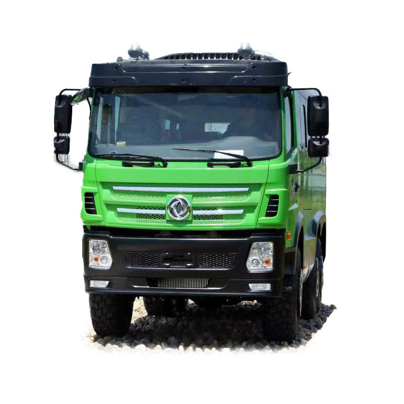 Manual 8-speed Gearbox and 155kw Power 6*6 Desert Passenger Bus for Mining in Dongfeng