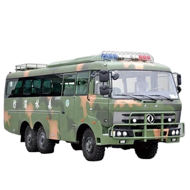 EURO 3 Diesel 4x4 Off-road Bus with 4890kg Rated Load Mass and 6700ml Discharge Capacity