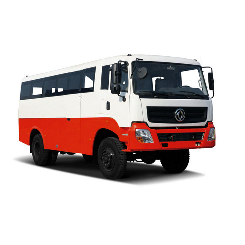 30 Seats 4X4 4WD Medium Size Bus Dual Circuit Full Air Brake and A/C Dongfeng EQ6750ZT