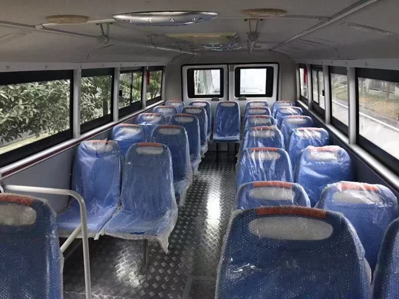 30 Seats 4X4 4WD Medium Size Bus Dual Circuit Full Air Brake and A/C Dongfeng EQ6750ZT